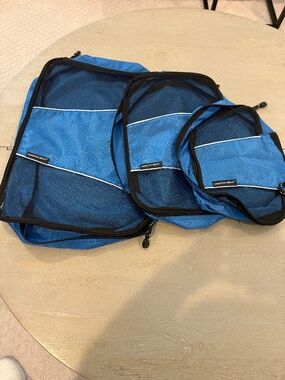 SharperImage Traveling Garment Bags (Set of 3)